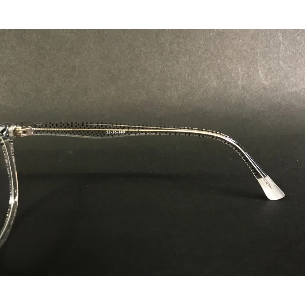 Parade Eyeglasses Frames Q-Series 1770 GREY STRIPE Cat Eye Full Rim 52-16-140